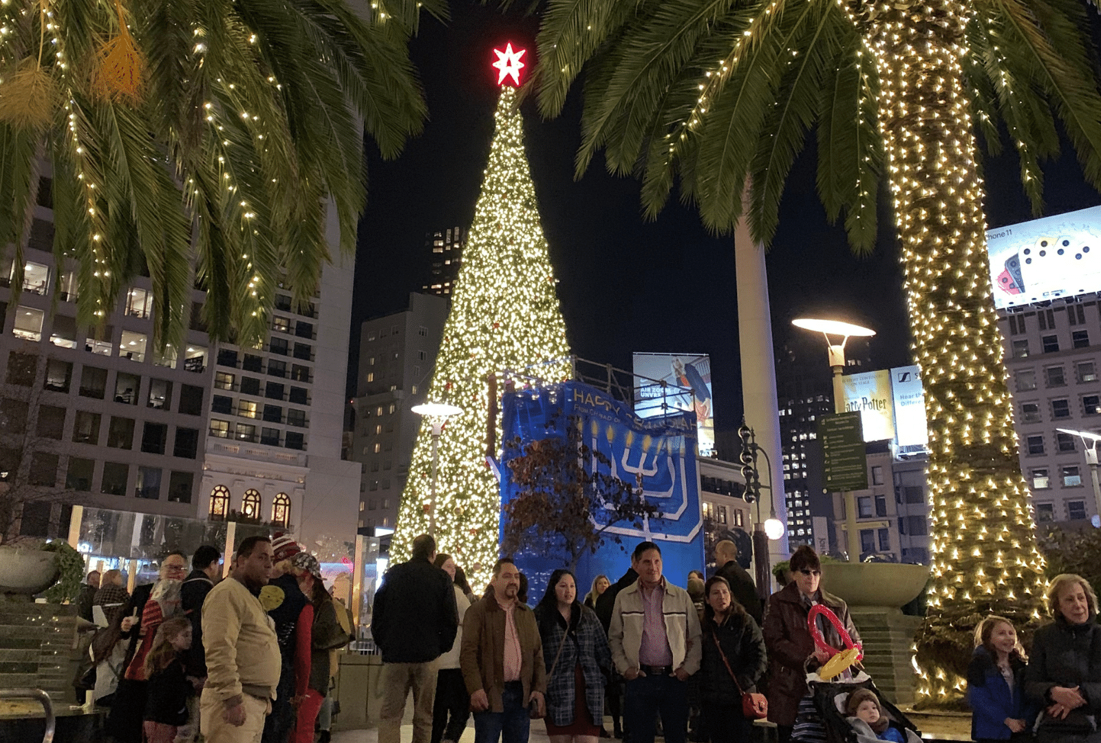 The Christmas Tree Tradition at Union Square Gray Line of San Francisco