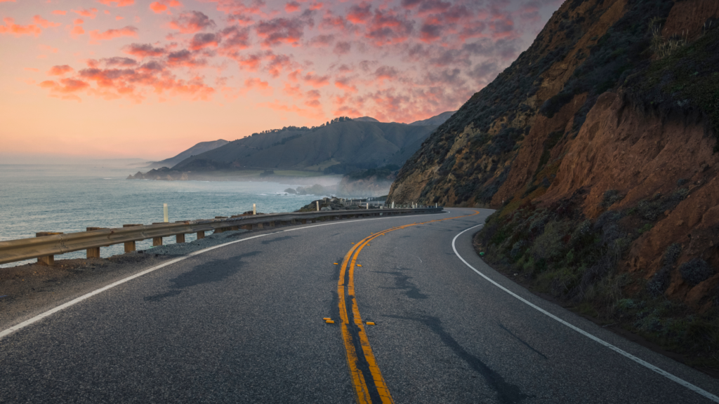 drive along pacific coast highway california