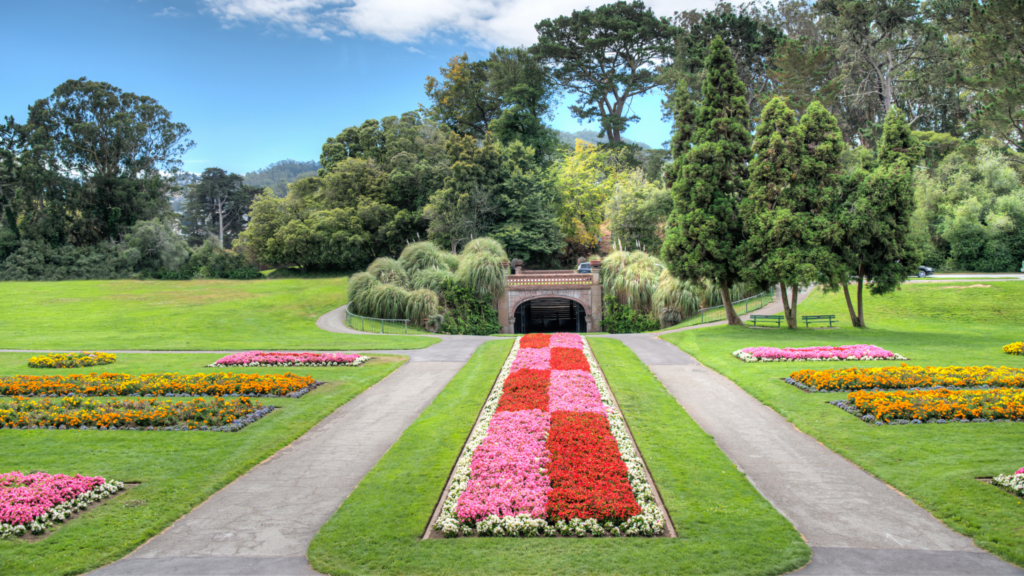 golden gate park gardens in san francisco